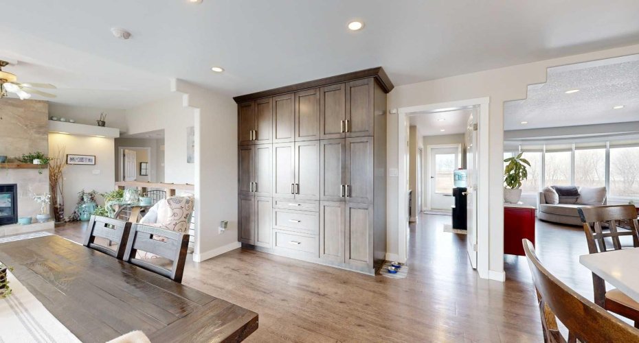 lots of wonderful storage in the home