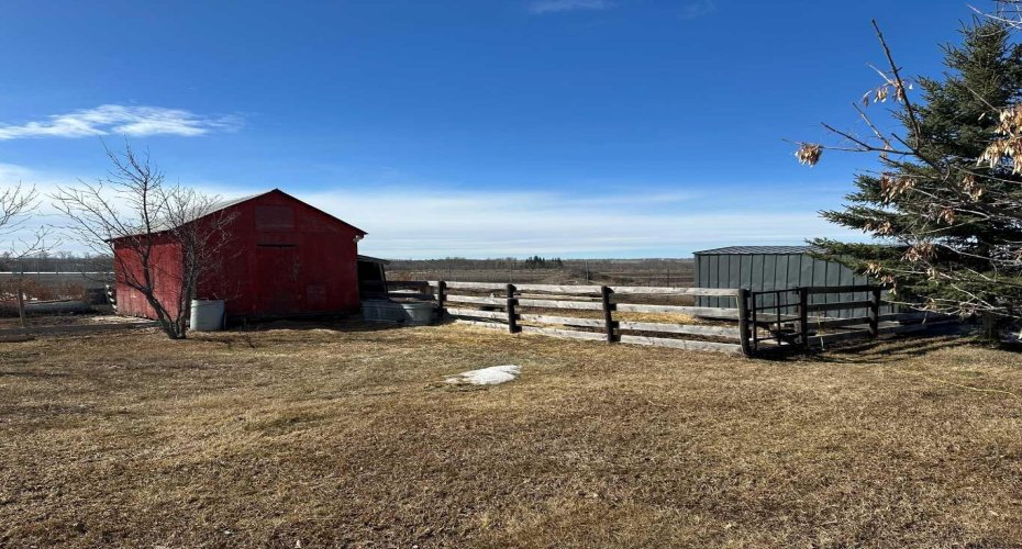 tack & horse feed shed