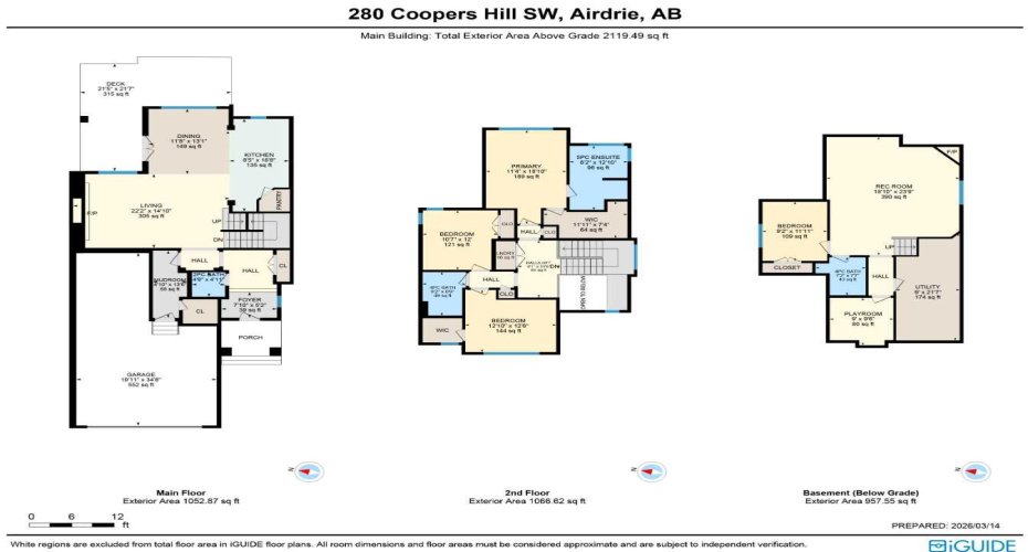 280 Coopers Hill, Airdrie, Alberta T4B 0R9, 4 Bedrooms Bedrooms, ,4 BathroomsBathrooms,Residential,For Sale,Coopers,A2290498