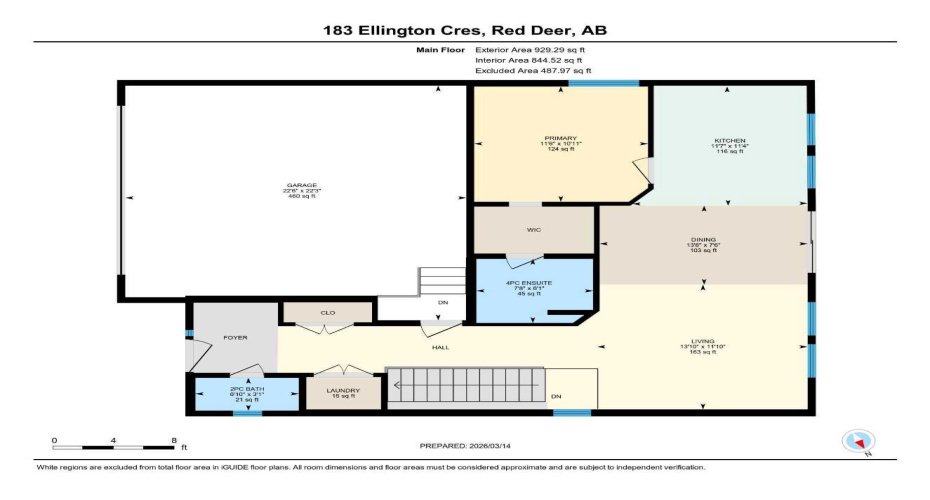 183 Ellington Crescent, Red Deer, Alberta T4P 3C9, 3 Bedrooms Bedrooms, ,3 BathroomsBathrooms,Residential,For Sale,Ellington,A2293344