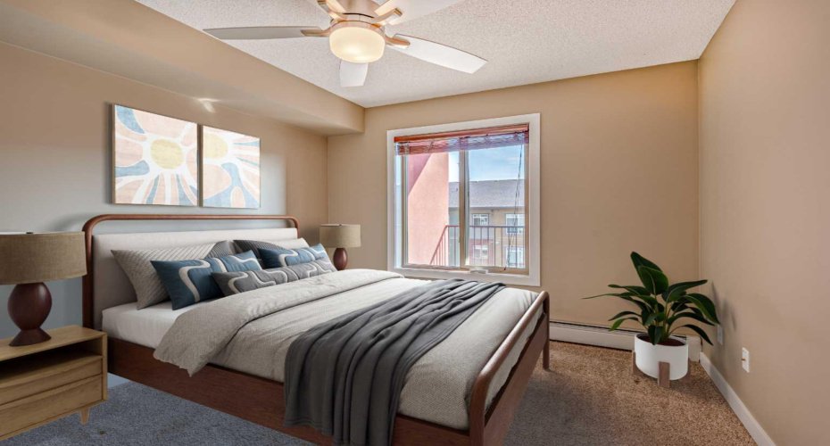 Bedroom / virtual staged photo for inidcation purpose only