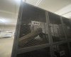 Storage locker in parkade