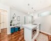 Hardwood flooring throughout