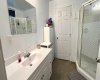 Full Bathroom in the Garage