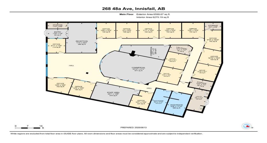 4808 50 Street, Innisfail, Alberta T4G1C2, ,Commercial,For Lease,Henday Center,50,A2293666