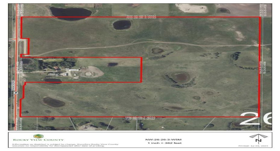 264212 Lochend Road, Rural Rocky View County, Alberta T4C 1A2, ,Land,For Sale,Lochend,A2293882
