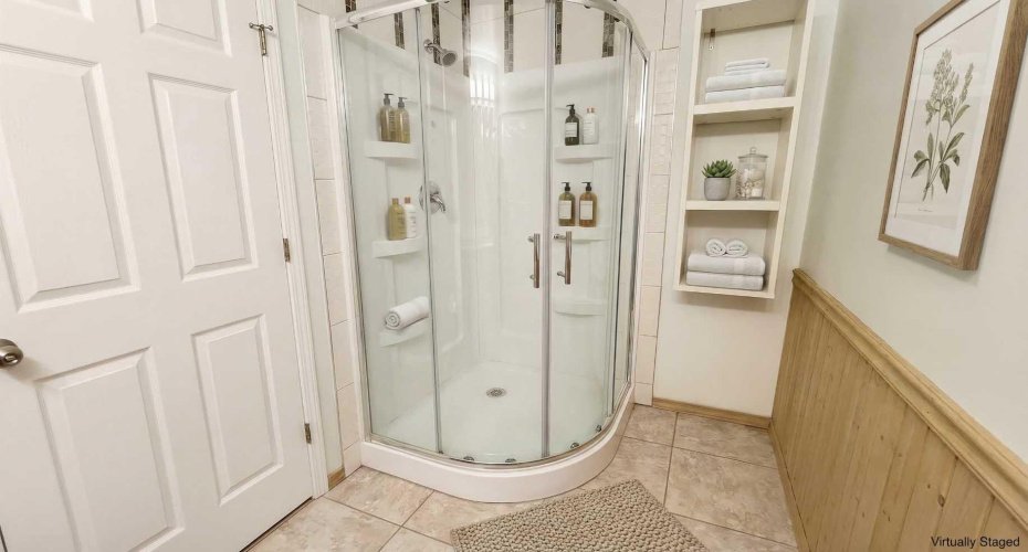 Basement Standing Shower
