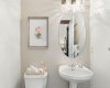 Powder Room- Main Floor