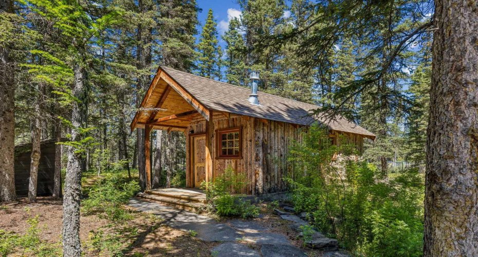 Cabin on property