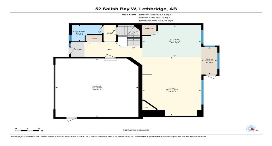 52 Salish Bay, Lethbridge, Alberta T1K 7T8, 3 Bedrooms Bedrooms, ,4 BathroomsBathrooms,Residential,For Sale,Salish,A2294435