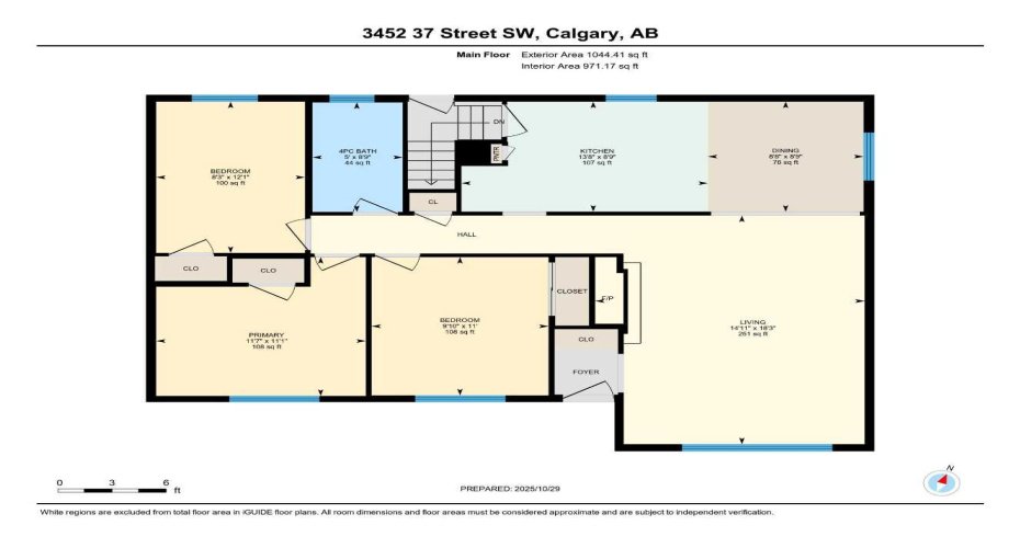 3452 37 Street, Calgary, Alberta T3E 3C1, 3 Bedrooms Bedrooms, ,1 BathroomBathrooms,Residential,For Sale,37,A2294567