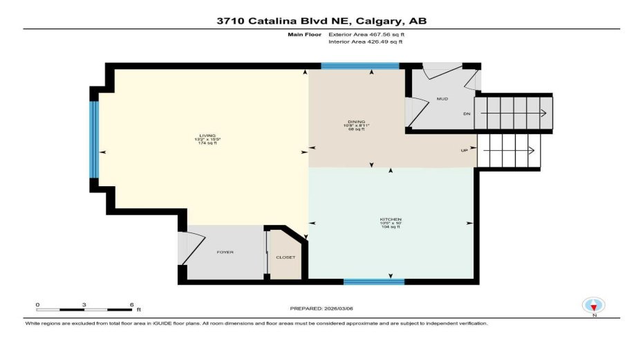 3710 Catalina Boulevard, Calgary, Alberta T1Y6W6, 4 Bedrooms Bedrooms, ,2 BathroomsBathrooms,Residential,For Sale,Catalina,A2290955