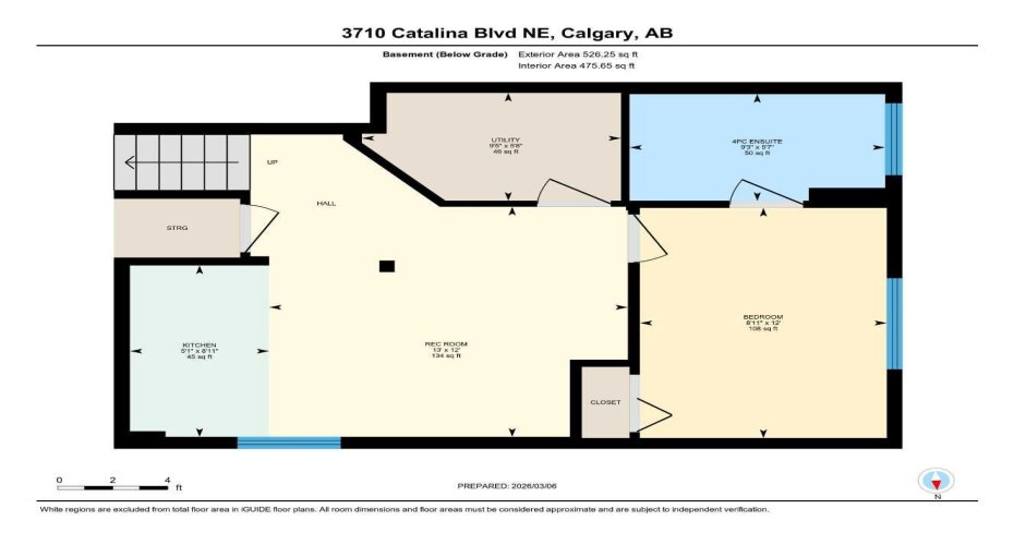 3710 Catalina Boulevard, Calgary, Alberta T1Y6W6, 4 Bedrooms Bedrooms, ,2 BathroomsBathrooms,Residential,For Sale,Catalina,A2290955