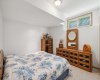 Lower level guest bedroom