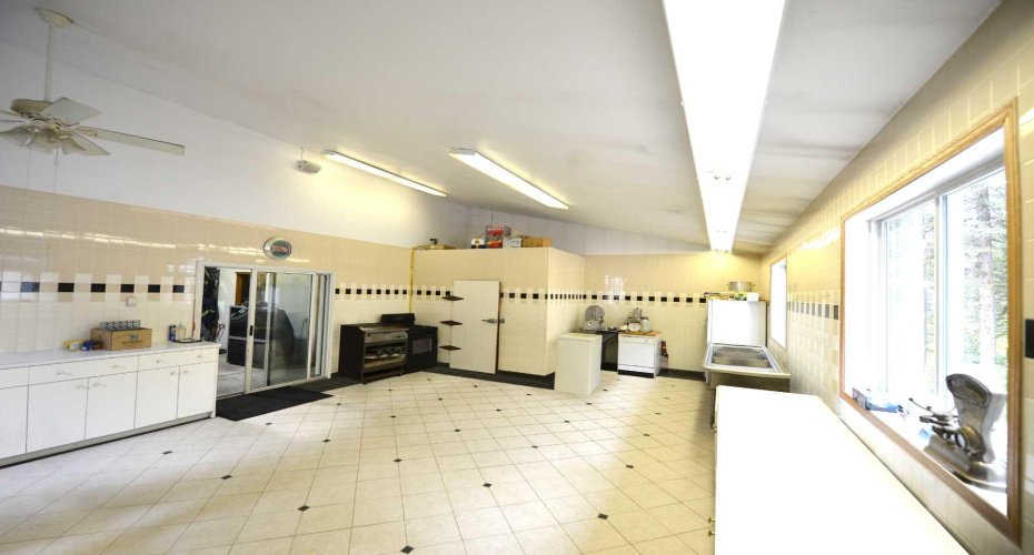 Other side of the butcher shop