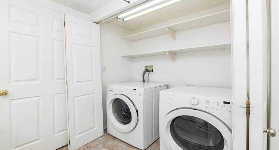 laundry in the bathroom