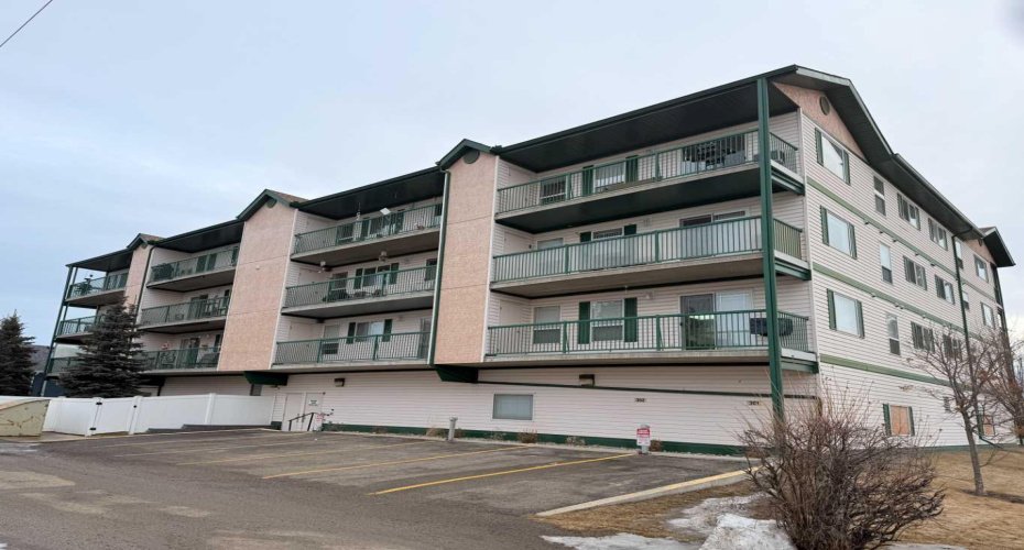 parking area in the rear