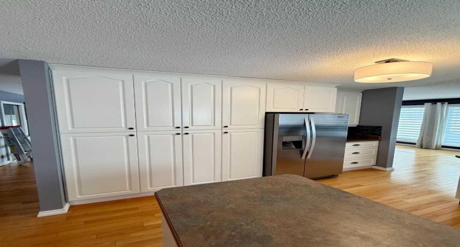 Kitchen Wall of Cabinets