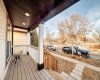 Full width front veranda