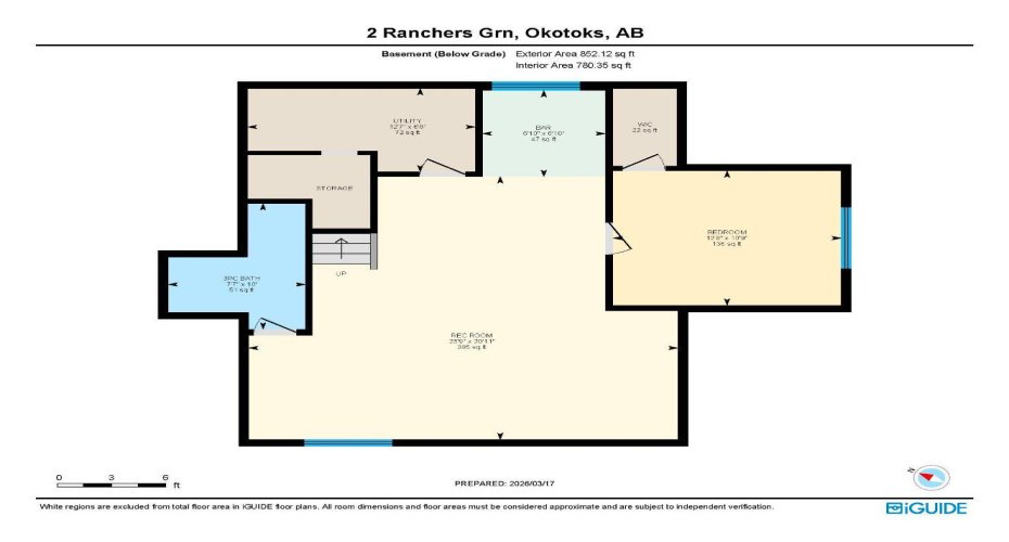 2 Ranchers Green, Okotoks, Alberta T1S 0G6, 4 Bedrooms Bedrooms, ,4 BathroomsBathrooms,Residential,For Sale,Ranchers,A2294332