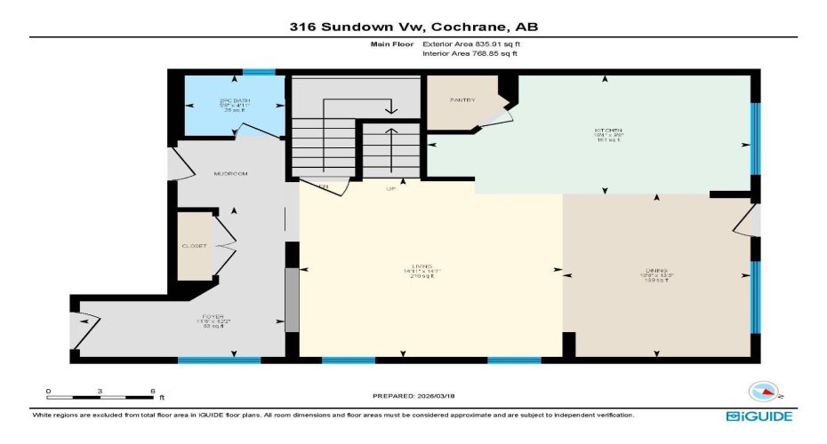 316 Sundown View, Cochrane, Alberta T4C 2R2, 4 Bedrooms Bedrooms, ,4 BathroomsBathrooms,Residential,For Sale,Sundown,A2294661