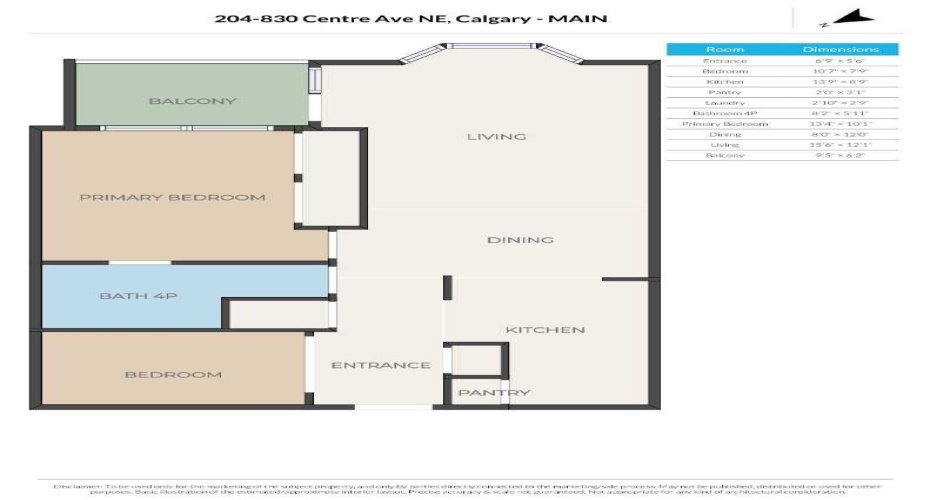 830 Centre Avenue, Calgary, Alberta T2E 9C3, 2 Bedrooms Bedrooms, ,1 BathroomBathrooms,Residential,For Sale,Centre,A2291606
