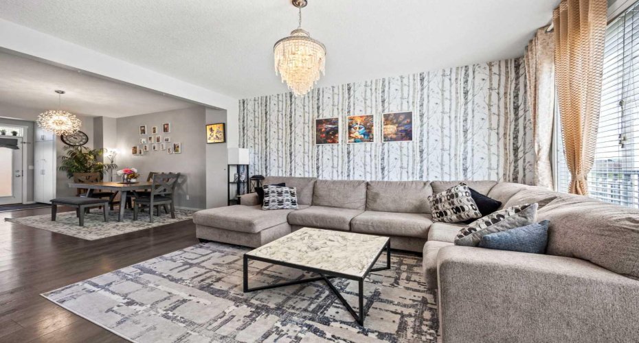 Living Room and Dining Room