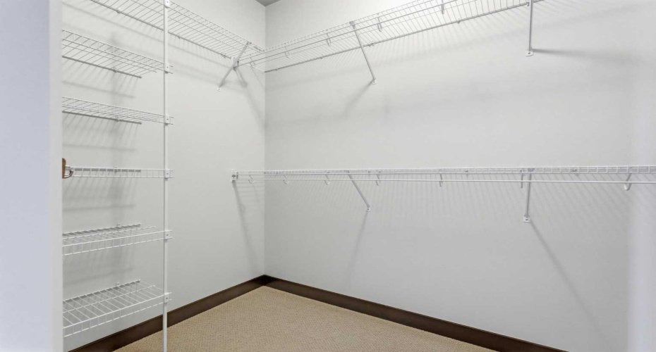 Huge Open Closet