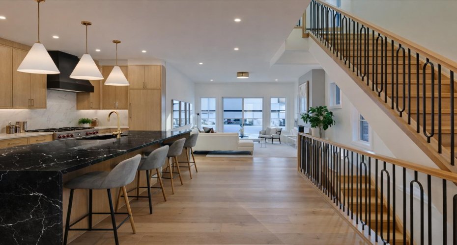 Open Concept Kitchen/Living Room