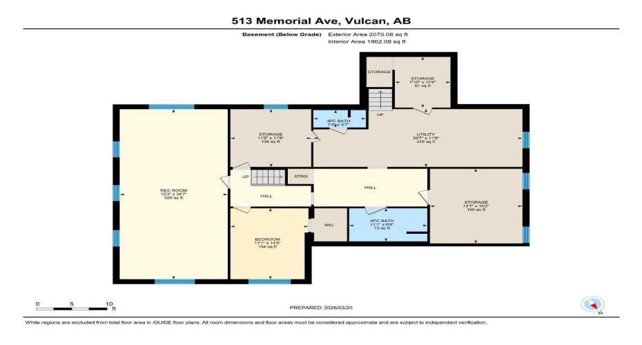 513 Memorial Avenue, Vulcan, Alberta T0L 2B0, 5 Bedrooms Bedrooms, ,4 BathroomsBathrooms,Residential,For Sale,Memorial,A2295102
