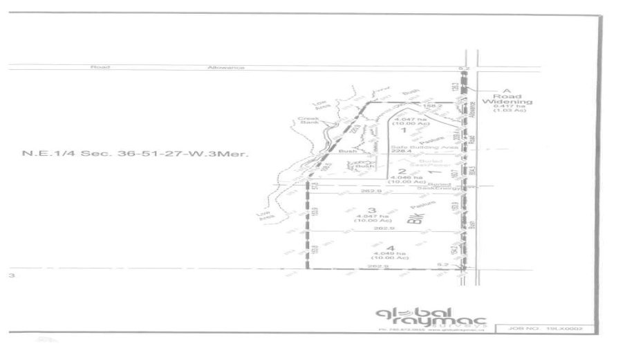 LOT 2 NE 36-51-27 W3rd, Rural, Saskatchewan S0M 0W0, ,Land,For Sale,NE 36-51-27 W3rd,A2295191