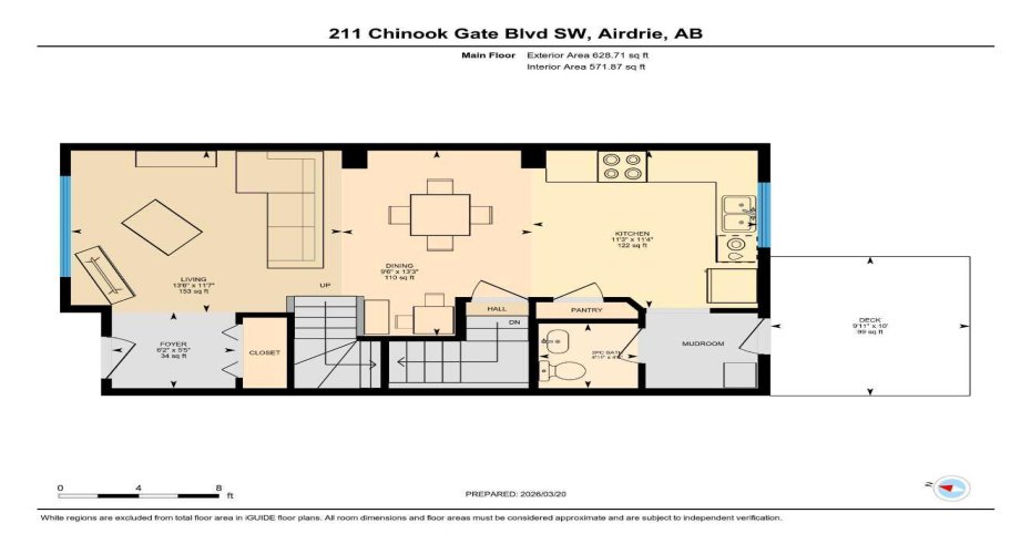 211 Chinook Gate Boulevard, Airdrie, Alberta T4B 5J4, 3 Bedrooms Bedrooms, ,3 BathroomsBathrooms,Residential,For Sale,Chinook Gate,A2295194