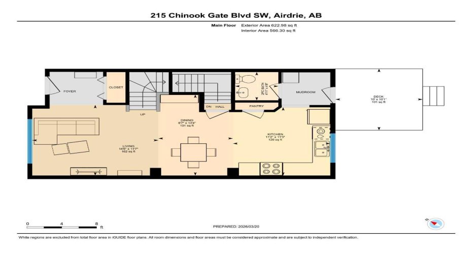 215 Chinook Gate Boulevard, Airdrie, Alberta T4B 5J4, 3 Bedrooms Bedrooms, ,3 BathroomsBathrooms,Residential,For Sale,Chinook Gate,A2295230