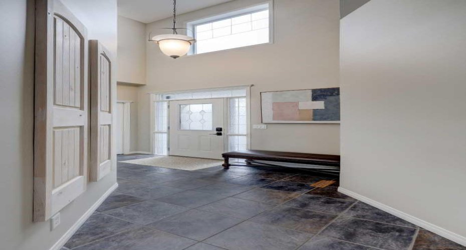 Spacious and Private Front Hall