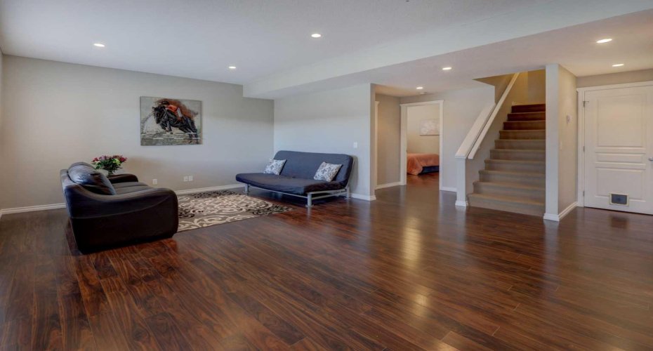 In-floor heat in the basement pad