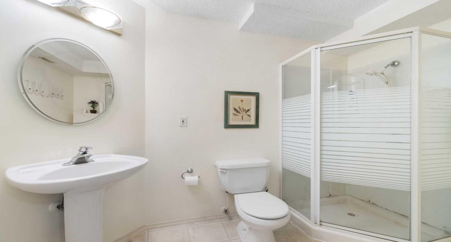 Full Washroom in the basement...