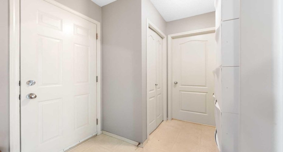 Entrance to the garage...