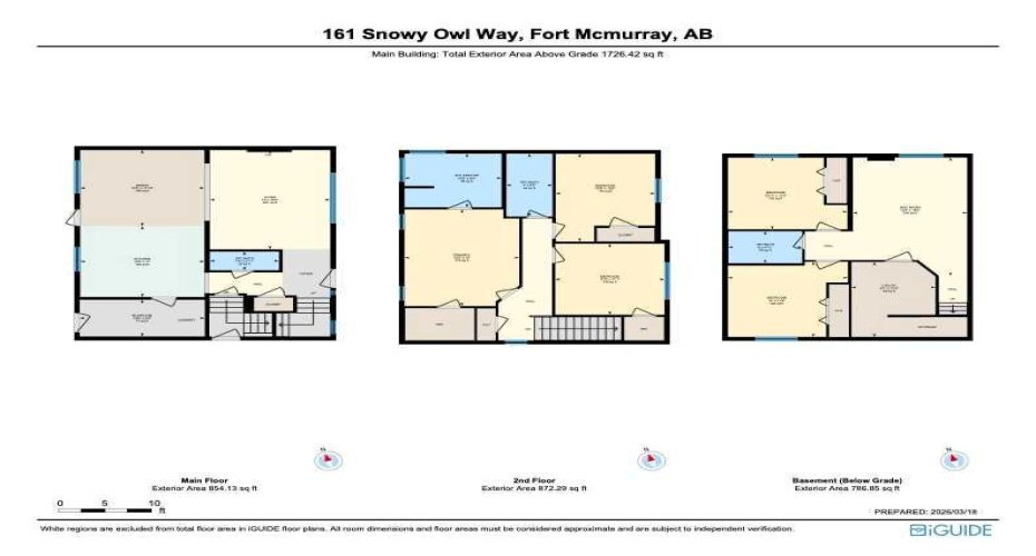 161 Snowy Owl Way, Fort McMurray, Alberta T9K0R7, 5 Bedrooms Bedrooms, ,4 BathroomsBathrooms,Residential,For Sale,Snowy Owl,A2294591