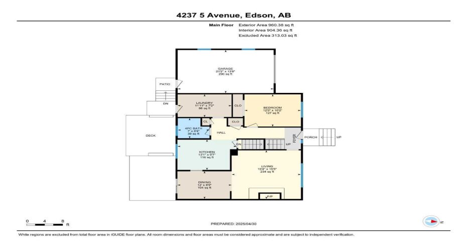 4237 5 Ave, Edson, Alberta T7E 1A5, 4 Bedrooms Bedrooms, ,3 BathroomsBathrooms,Residential,For Sale,5 Ave,A2294707