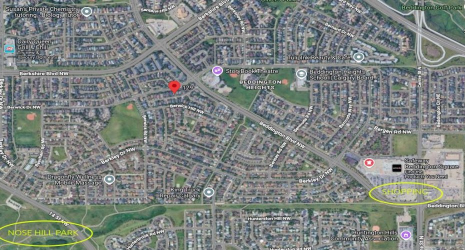 Ideally located in central Beddington just a short walk to Nose Hill Park and approximately 15 minutes on foot to Safeway and Beddington Towne Centre.