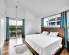 Primary Bedroom with Balcony