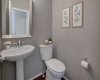 Main floor half bath