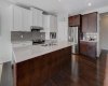Open, spacious kitchen, dining, living area