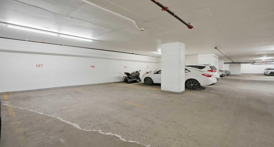 Titled Parking Stall