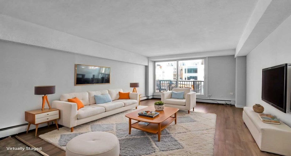 Living Room Virtually Staged