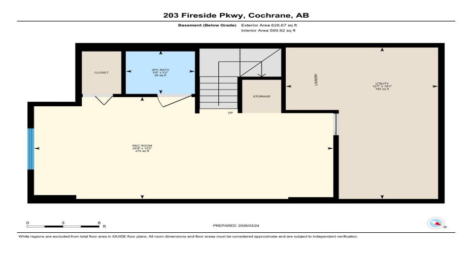 203 Fireside Parkway, Cochrane, Alberta T4C 0V8, 3 Bedrooms Bedrooms, ,4 BathroomsBathrooms,Residential,For Sale,Fireside,A2296249