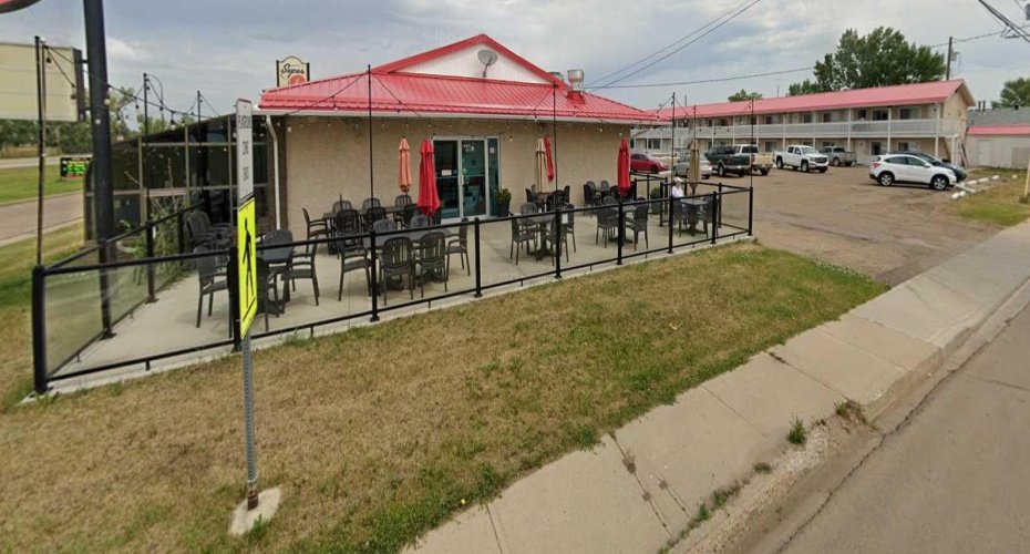 Restaurant Patio & Front Door