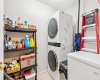 Large Laundry room with lots of Extra Storage. There's also a Storage locker in your underground parking stall.