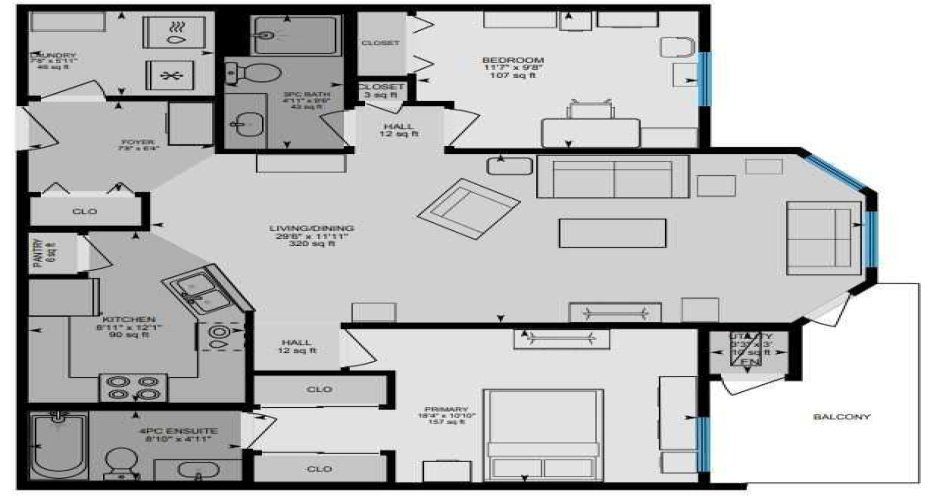 Unit Floorplan