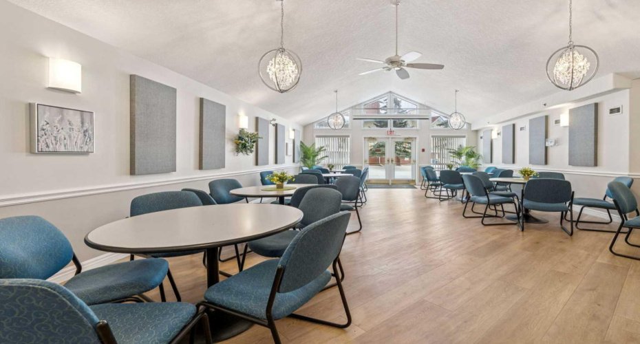 Rentable Garden Room for parties.